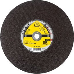 DISQUE A COUPER-Ø 356X2,5X25.4MM-ACIER-KLINGSPOR